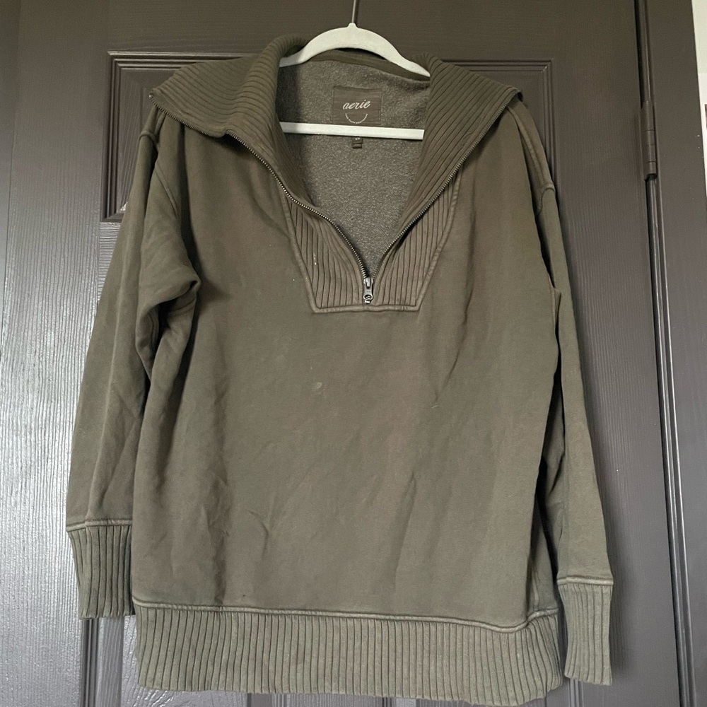 Aerie Quarter Zip Jacket